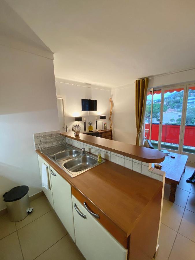 Charmant 2 Pieces Vue Sur Mer Et Monte-Carlo A Roquebrune Cap Martin 外观 照片