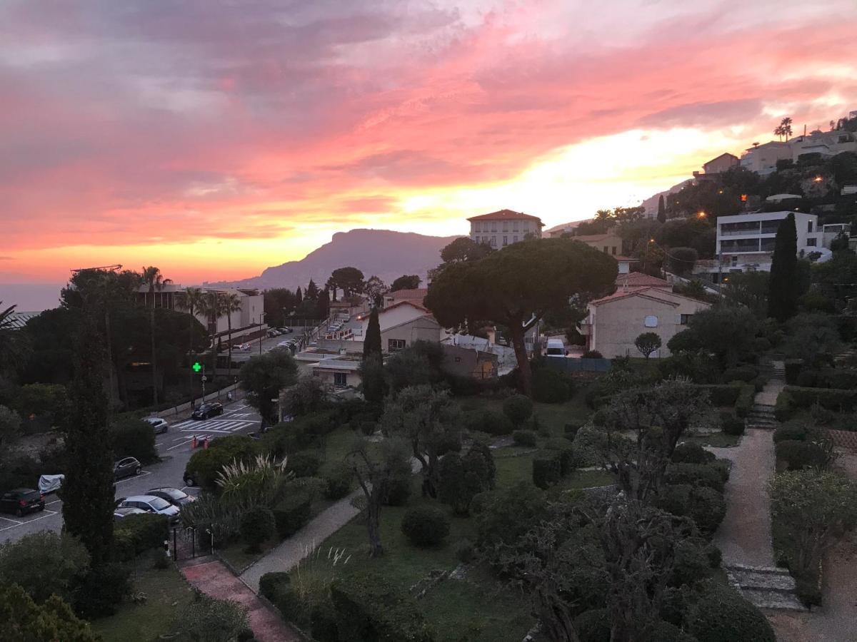 Charmant 2 Pieces Vue Sur Mer Et Monte-Carlo A Roquebrune Cap Martin 外观 照片