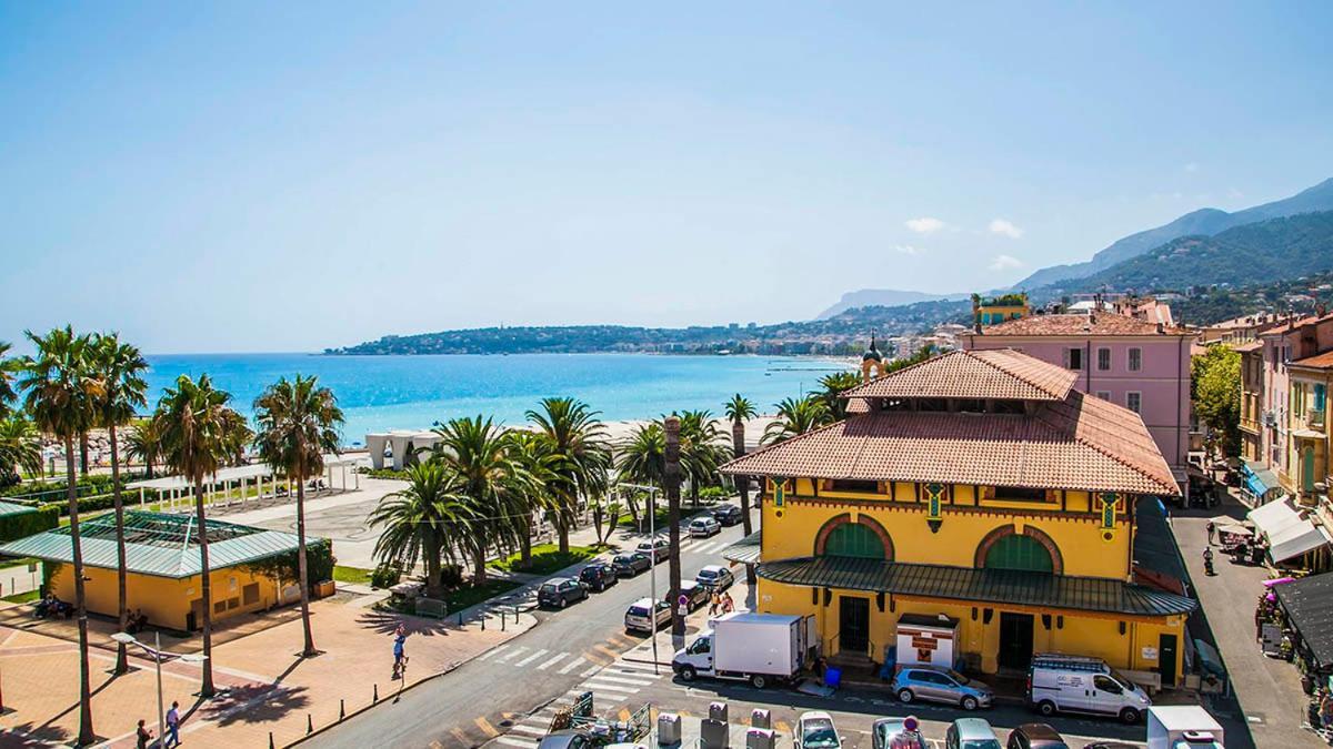 Charmant 2 Pieces Vue Sur Mer Et Monte-Carlo A Roquebrune Cap Martin 外观 照片