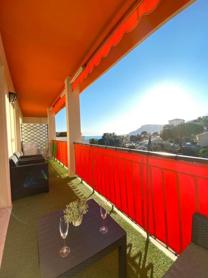 Charmant 2 Pieces Vue Sur Mer Et Monte-Carlo A Roquebrune Cap Martin 外观 照片