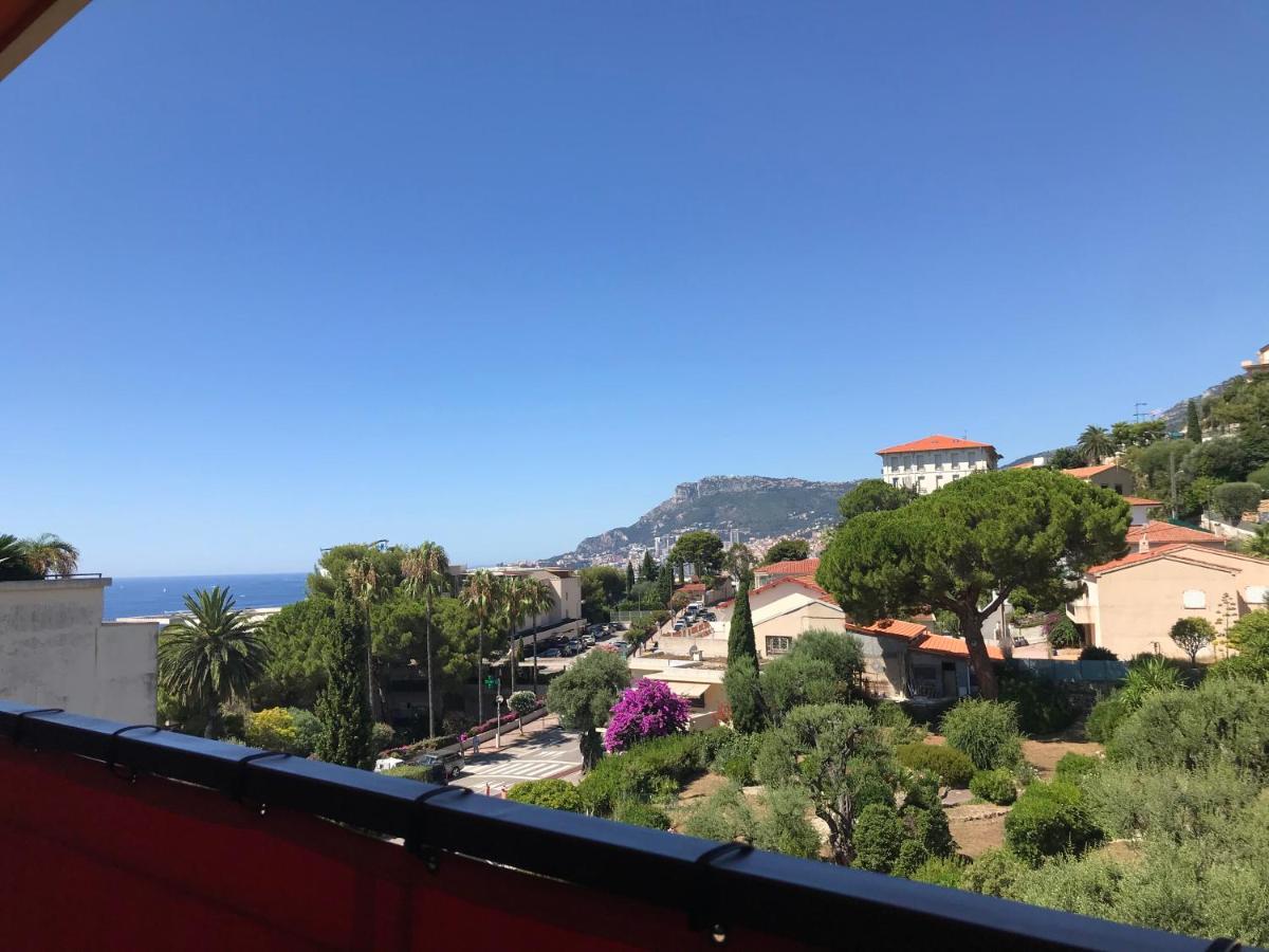 Charmant 2 Pieces Vue Sur Mer Et Monte-Carlo A Roquebrune Cap Martin 外观 照片