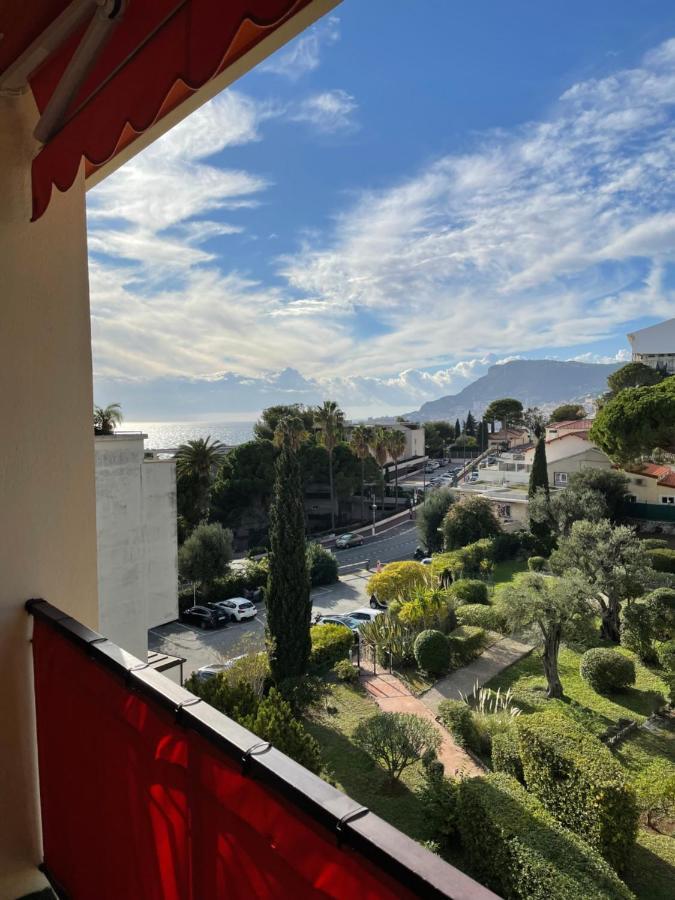 Charmant 2 Pieces Vue Sur Mer Et Monte-Carlo A Roquebrune Cap Martin 外观 照片