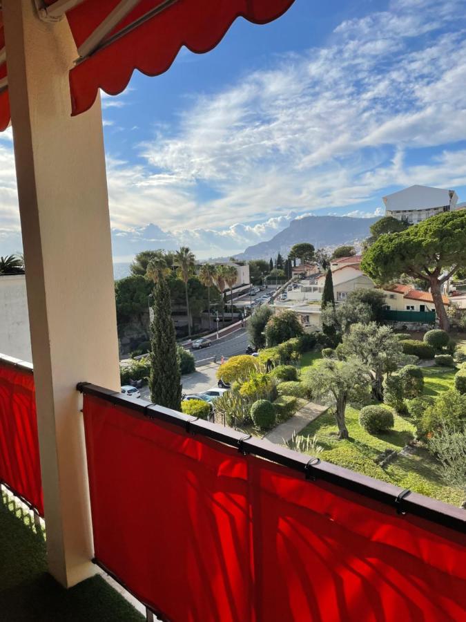 Charmant 2 Pieces Vue Sur Mer Et Monte-Carlo A Roquebrune Cap Martin 外观 照片