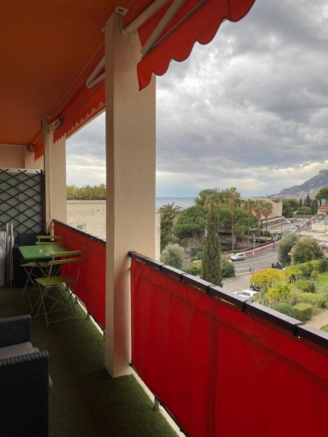 Charmant 2 Pieces Vue Sur Mer Et Monte-Carlo A Roquebrune Cap Martin 外观 照片